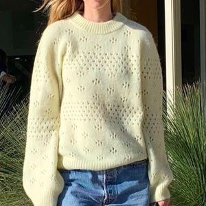Anine Bing Candice Sweater - Limoncello